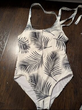 Honeysuckle Tie Back One-Piece Swimsuit